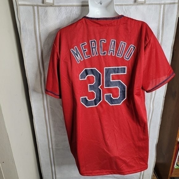 Cleveland Indians Mercado #35 Jersey Men's XL - Picture 4 of 8
